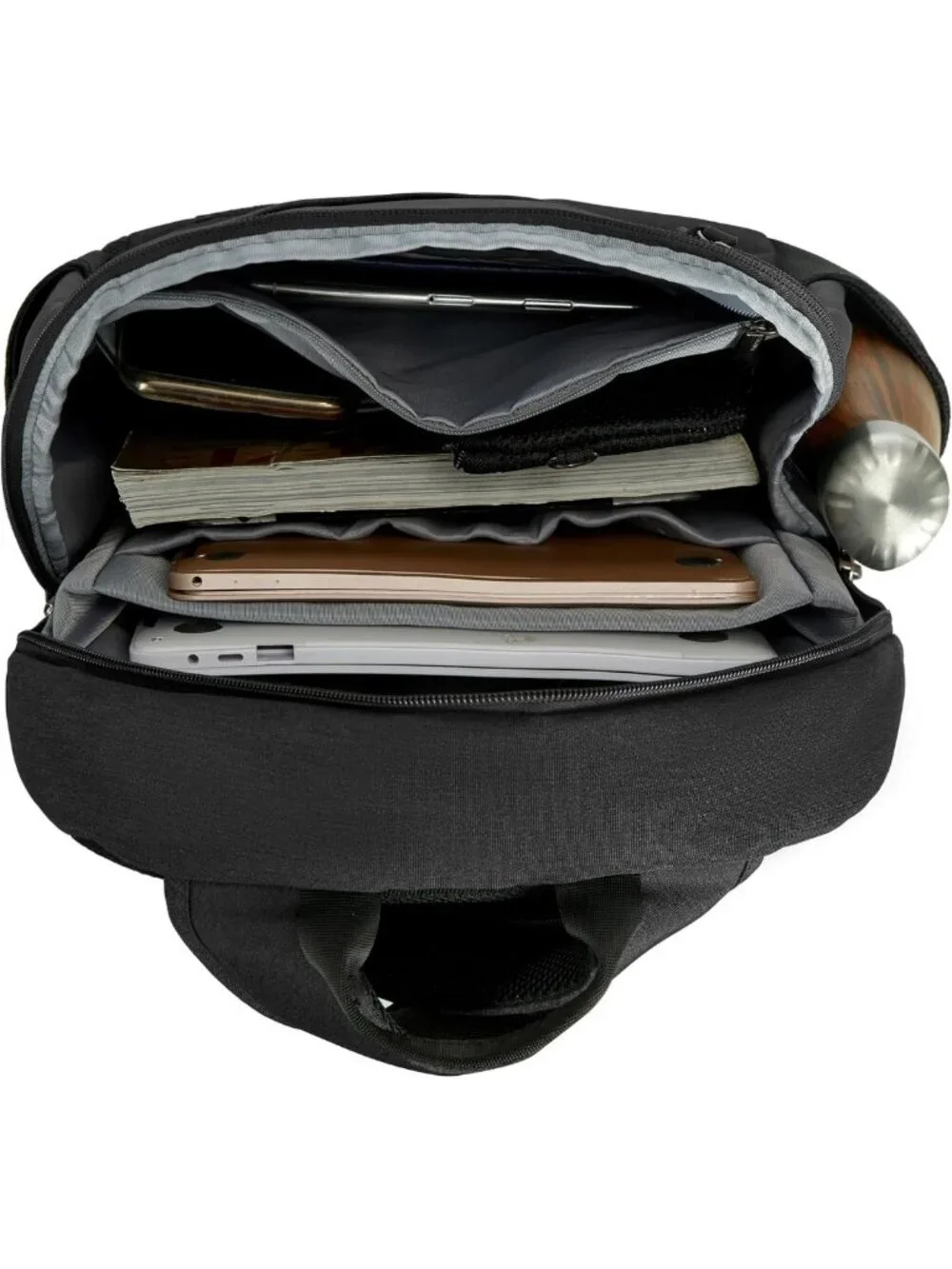 Anti-Theft Metro Backpack with RFID Blocking, Stylish Travel Bag for Safety